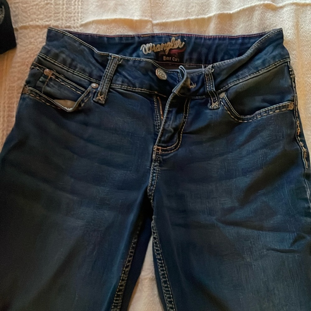 Wrangler Boot Cut Datk wash jeans